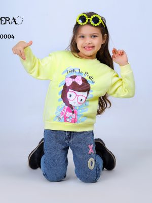Kids' sweatshirt, look so pretty!